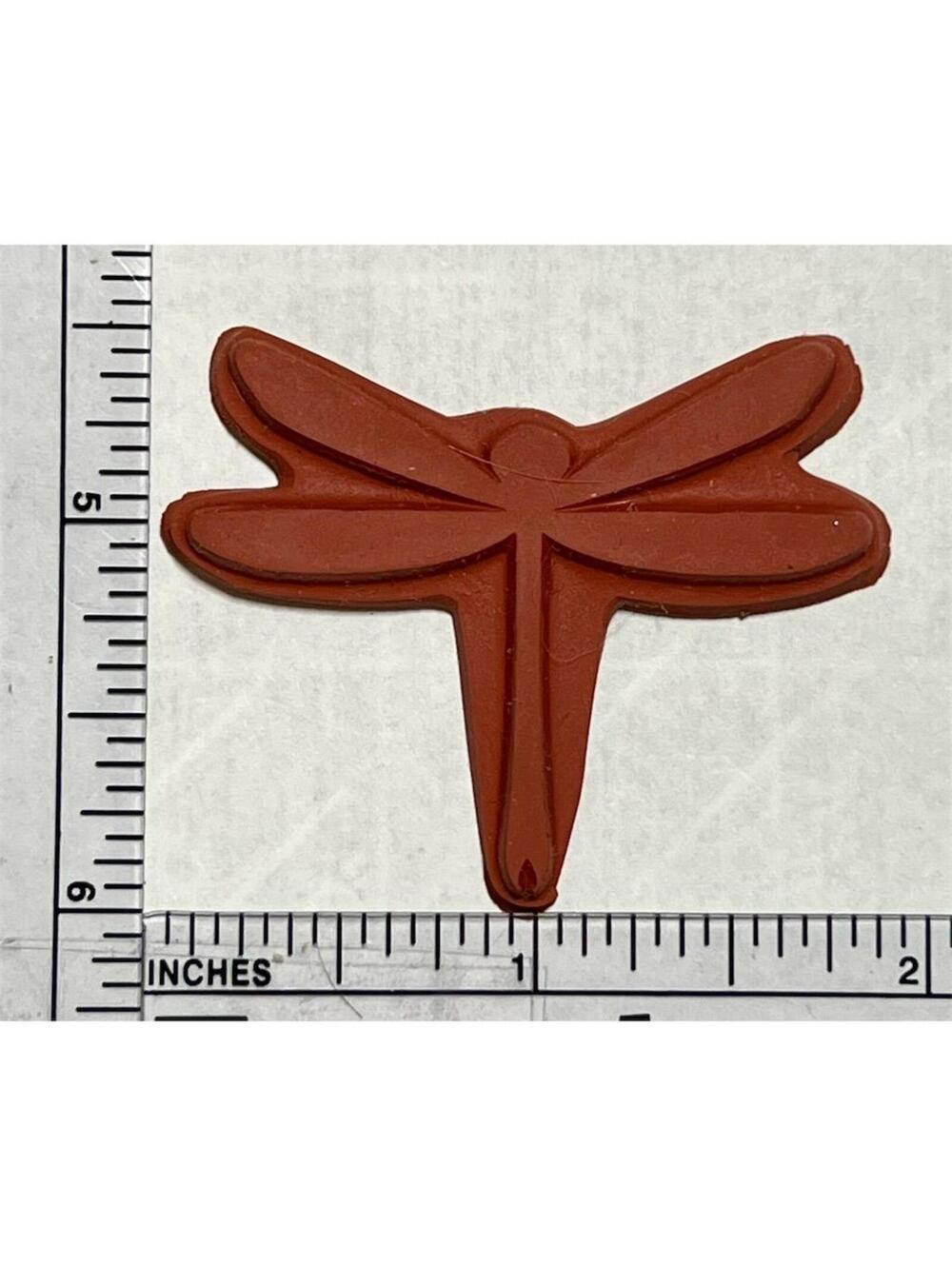 Judikins Dragonfly Unmounted Rubber Stamp Nature Craft Scrapbooking